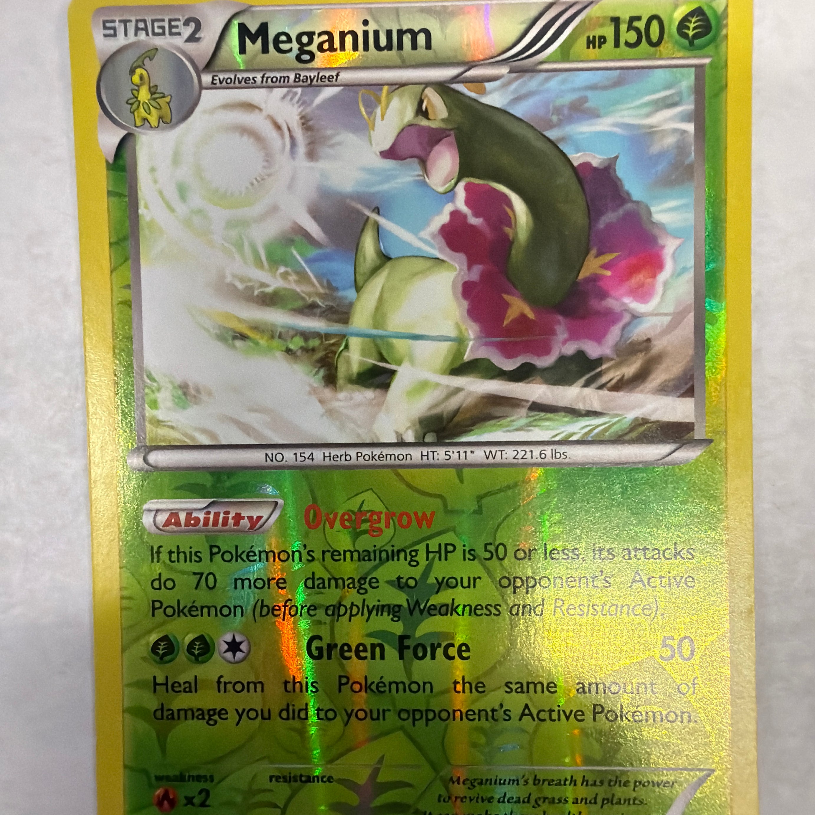 Pokémon TCG - Breakpoint Meganium 3/122 Reverse Holo LP