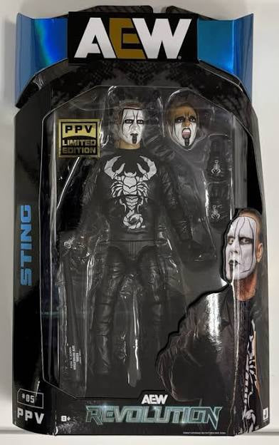 Jazwares AEW PPV Series Revolution Sting Action Figure Target Exclusive