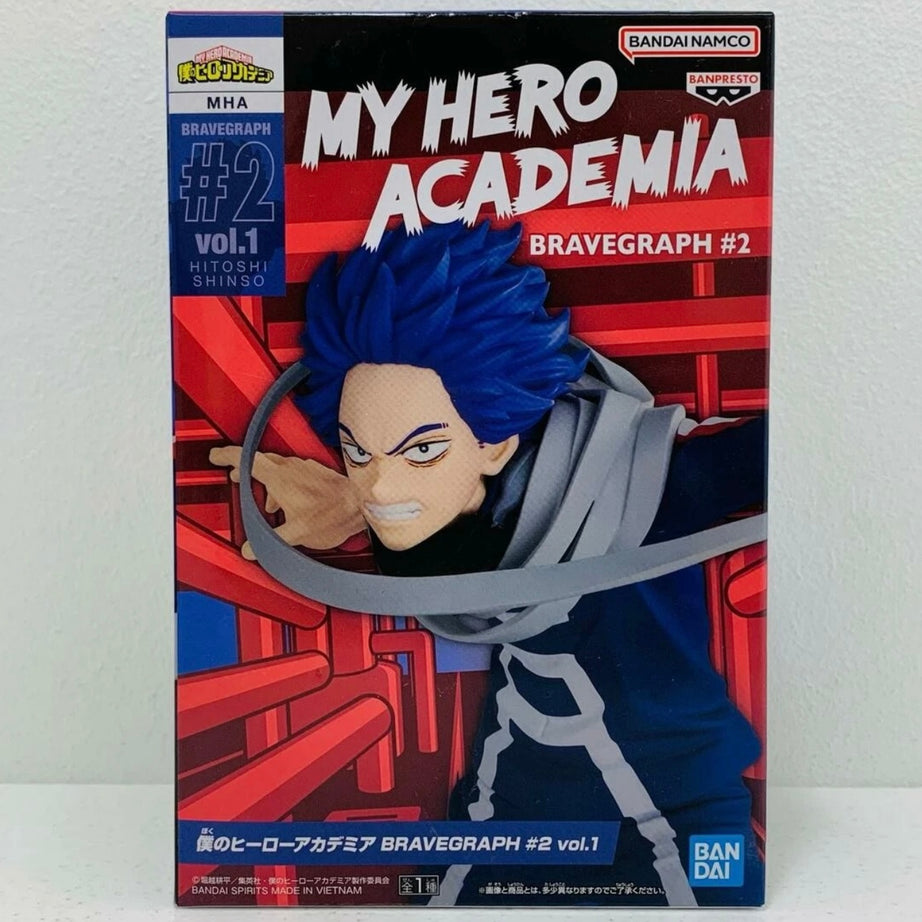 Bandpresto My Hero Academia Bravegraph #2 Vol. 1 Hitoshi Shinso Statue