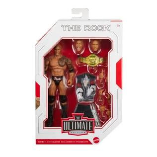 WWE Ultimate Edition Series 10 The Rock Action Figure