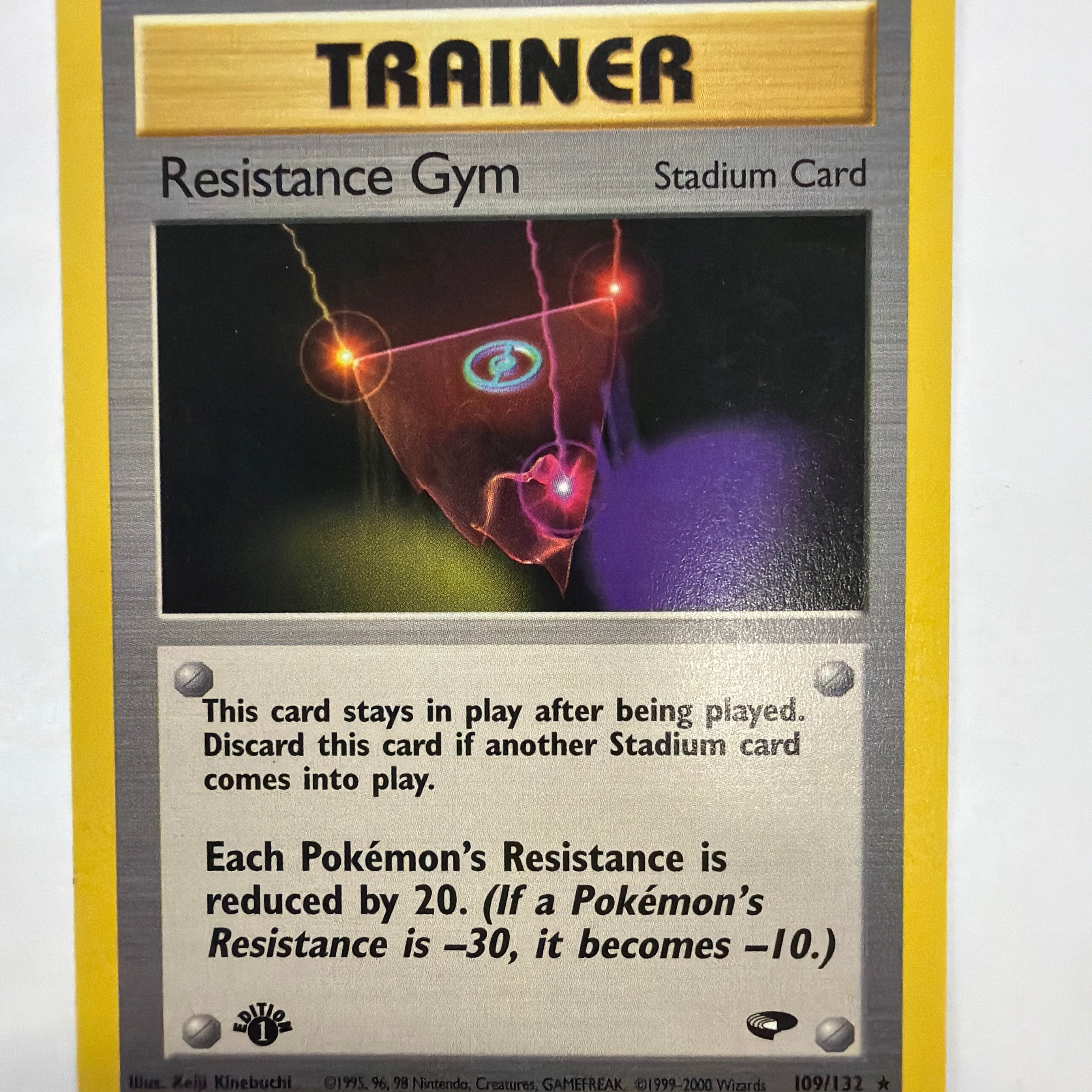 Pokémon TCG - Gym Challenge 1st Edition 109/132 Non-Holo LP