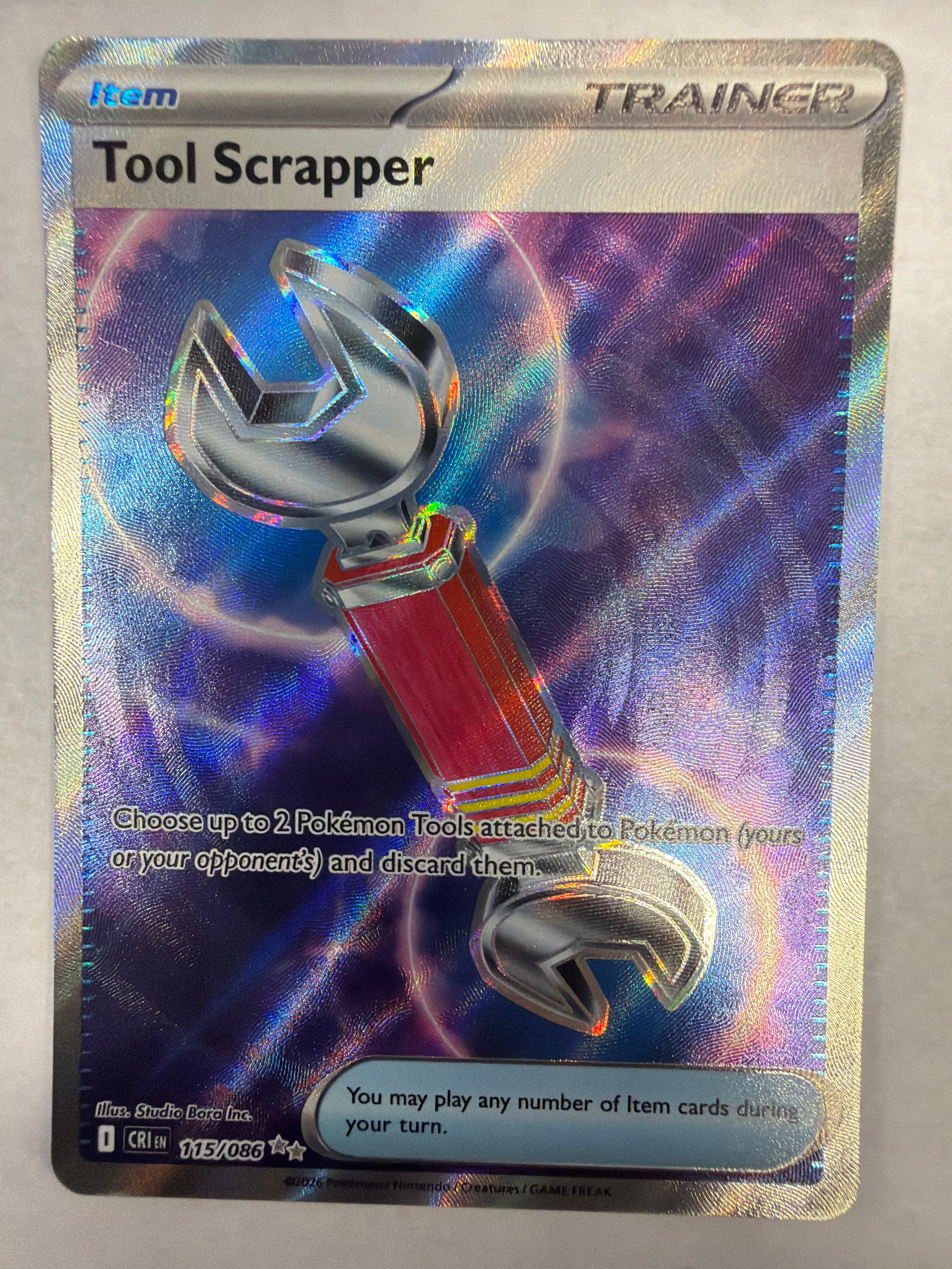 Pokémon TCG - Chaos Rising Tool Scraper 115/086 NM