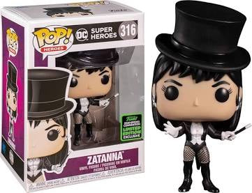 Funko Pop! Heroes DC Super Heroes Zatanna Funko Spring 2020 Convention Exclusive #316
