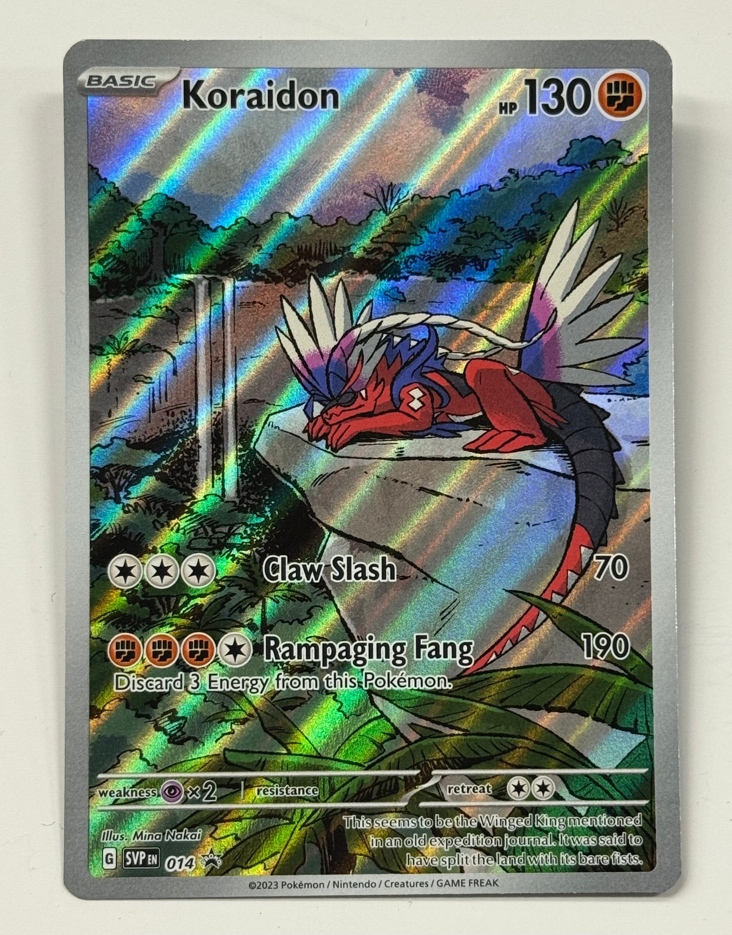 Pokémon TCG - Scarlet & Violet Promo Cards Koraidon 014 NM