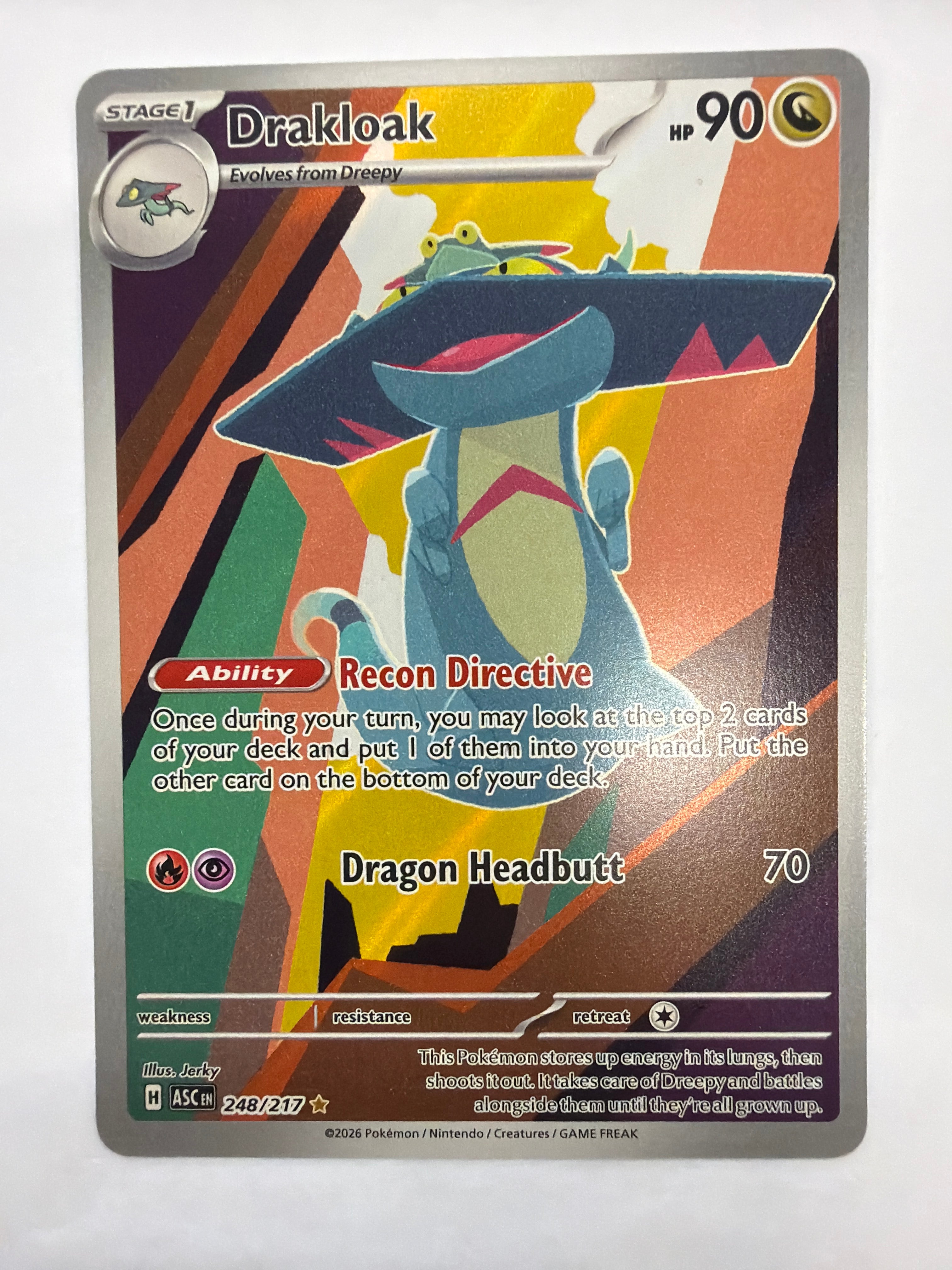 Pokémon TCG - Ascended Heroes Drakloak 248/217 NM