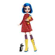 Mattel Laika Coraline x Monster High Skullector Coraline Jones Doll