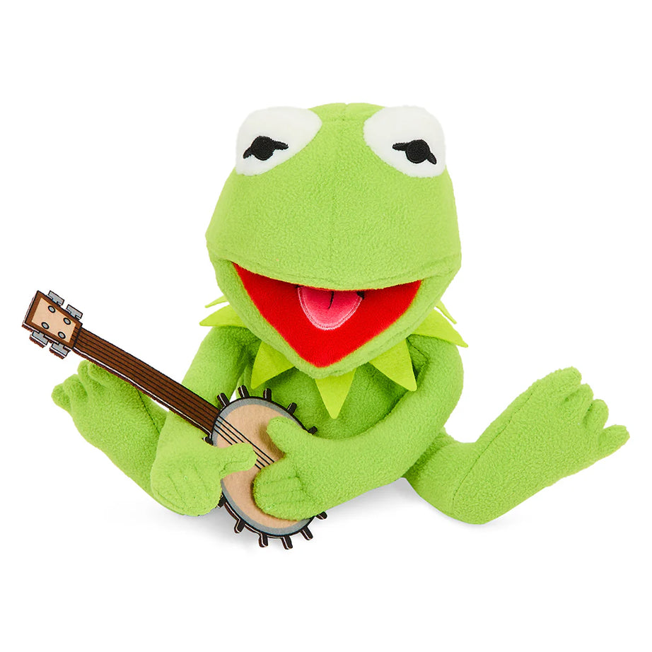 Kidrobot The Muppets Kermit the Frog with Banjo 8" Phunny Plush