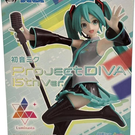 Sega Luminasta Hatsune Miku Project Diva 15th Ver Statue