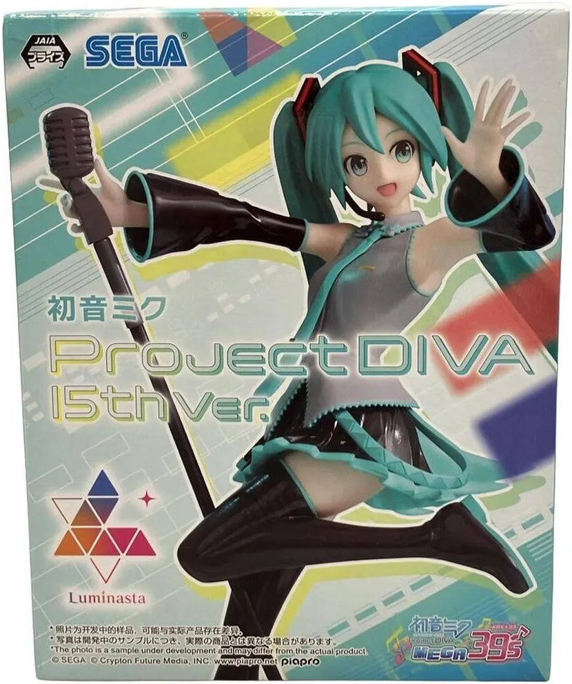 Sega Luminasta Hatsune Miku Project Diva 15th Ver Statue