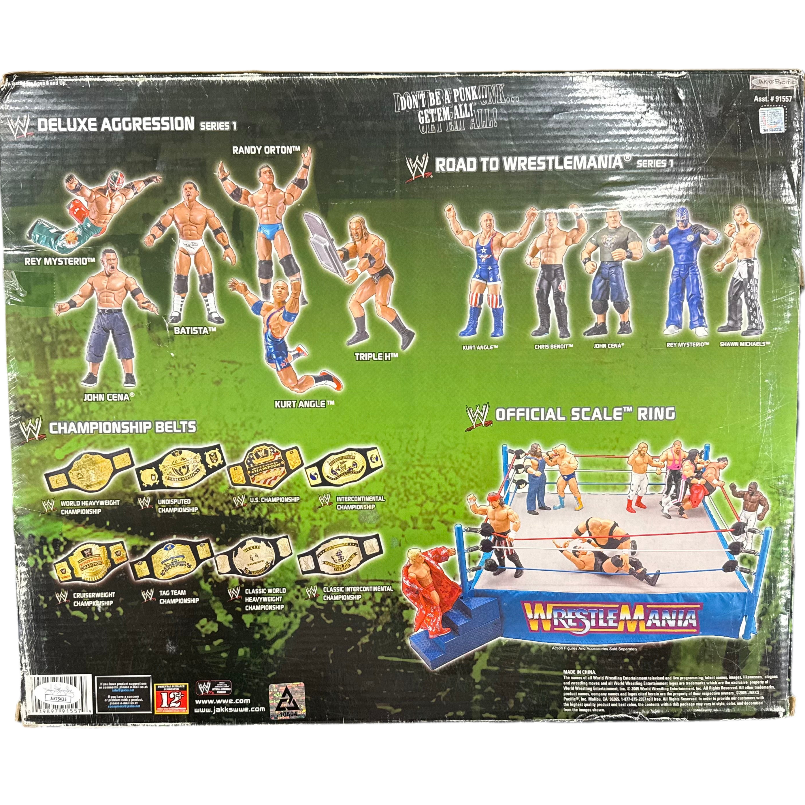WWE Jakks Pacific Carlito’s Cabana Ring Signed By Carlito W/ JSA Certification
