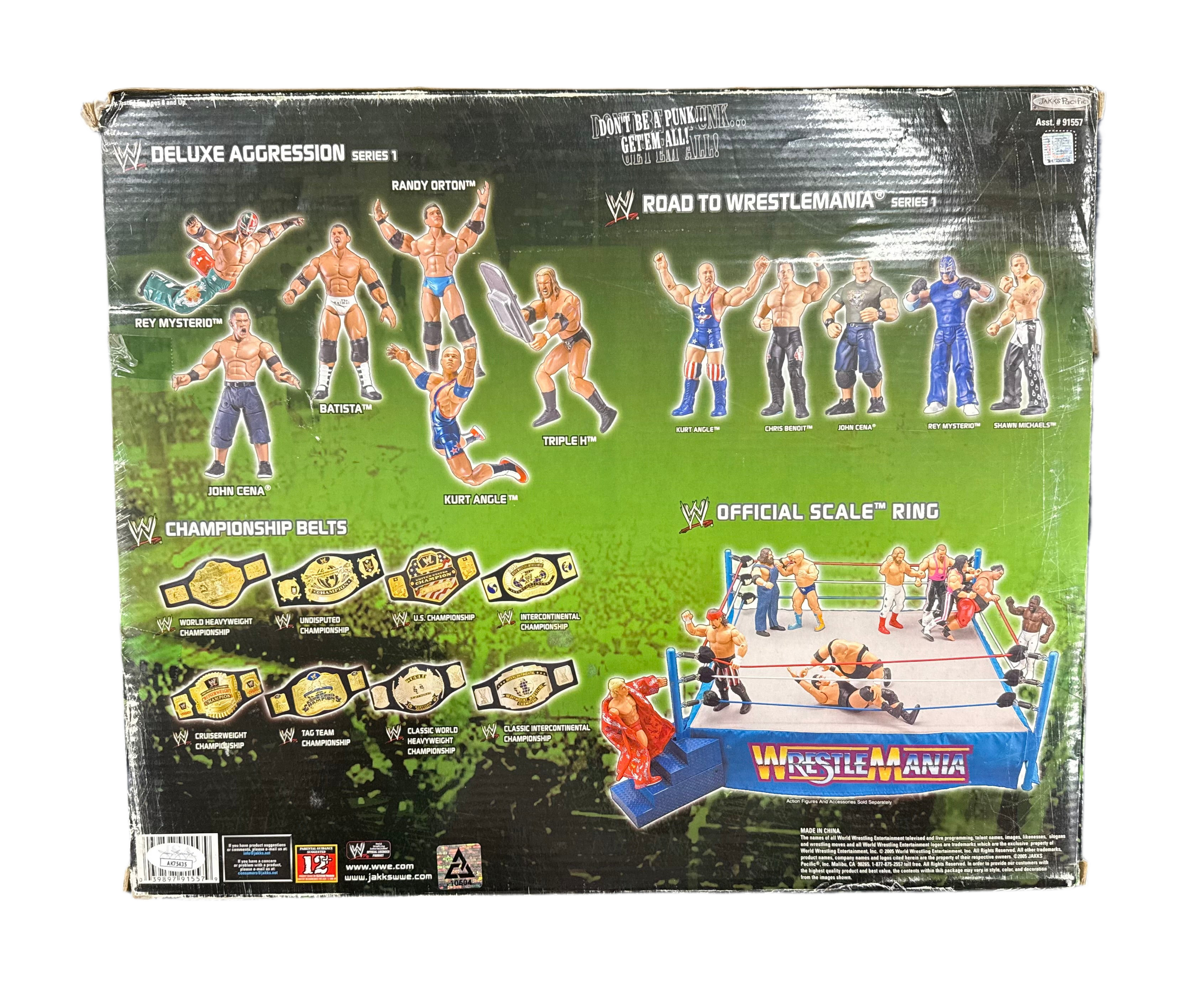 WWE Jakks Pacific Carlito’s Cabana Ring Signed By Carlito W/ JSA Certification