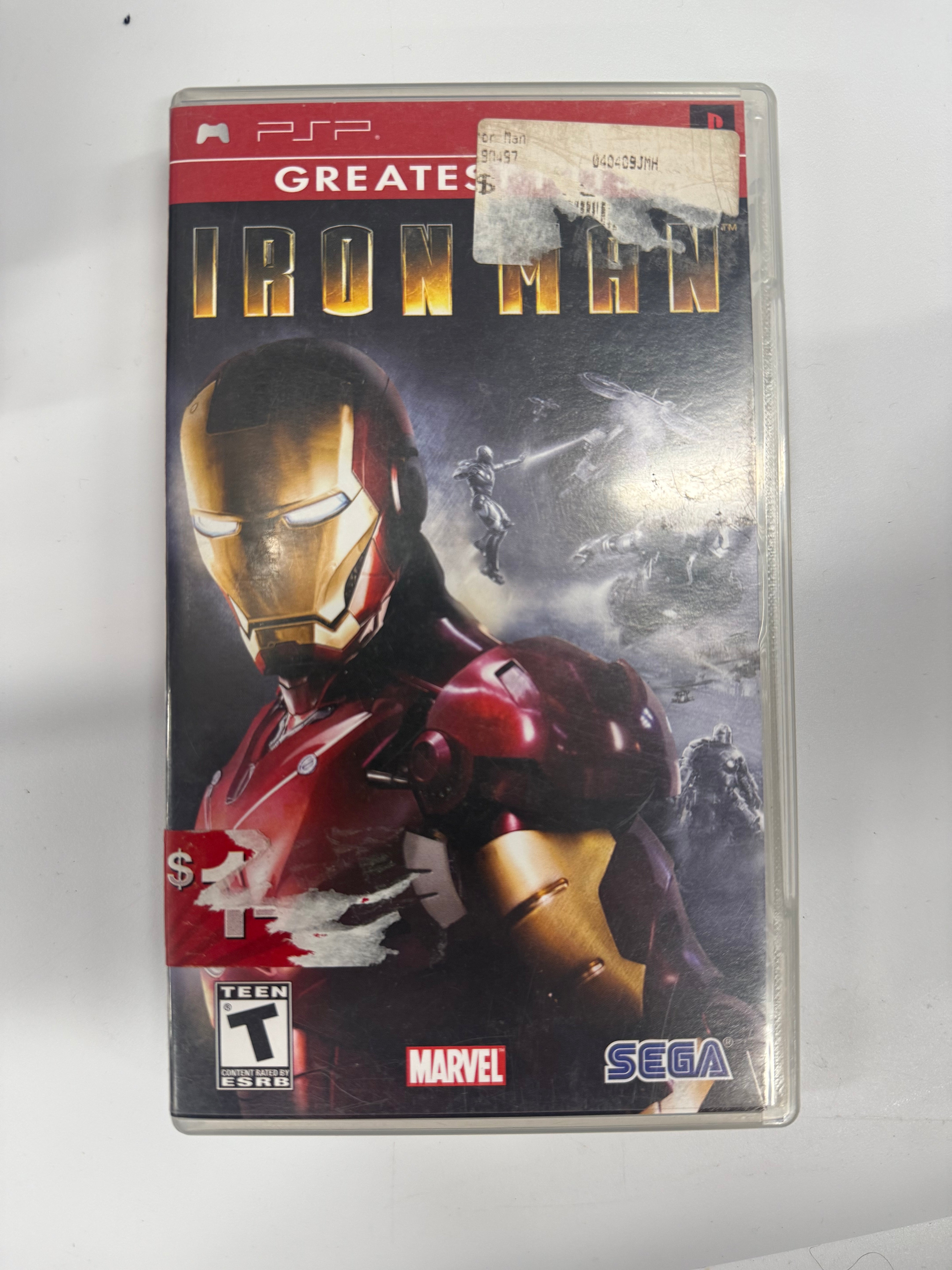 PSP Greatest Hits Iron Man Video Game