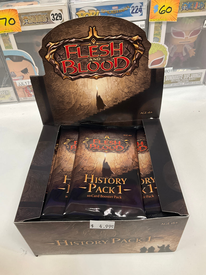 Flesh And Blood TCG History Pack 1 – True Believers Gaming and Collectibles