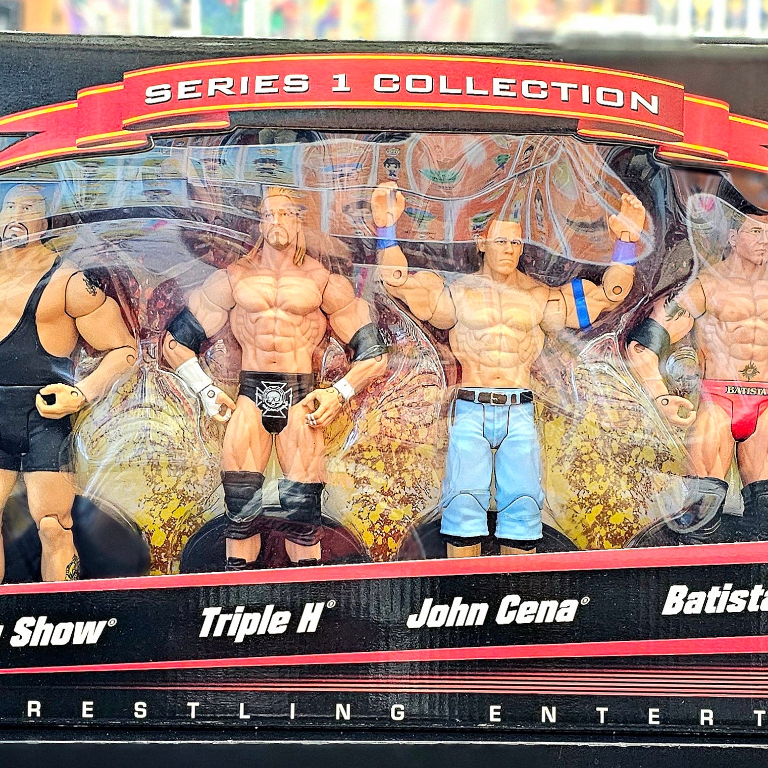 Mattel WWE Complete Series 1 Collection Six-Figure Box Set Toys R Us Exclusive