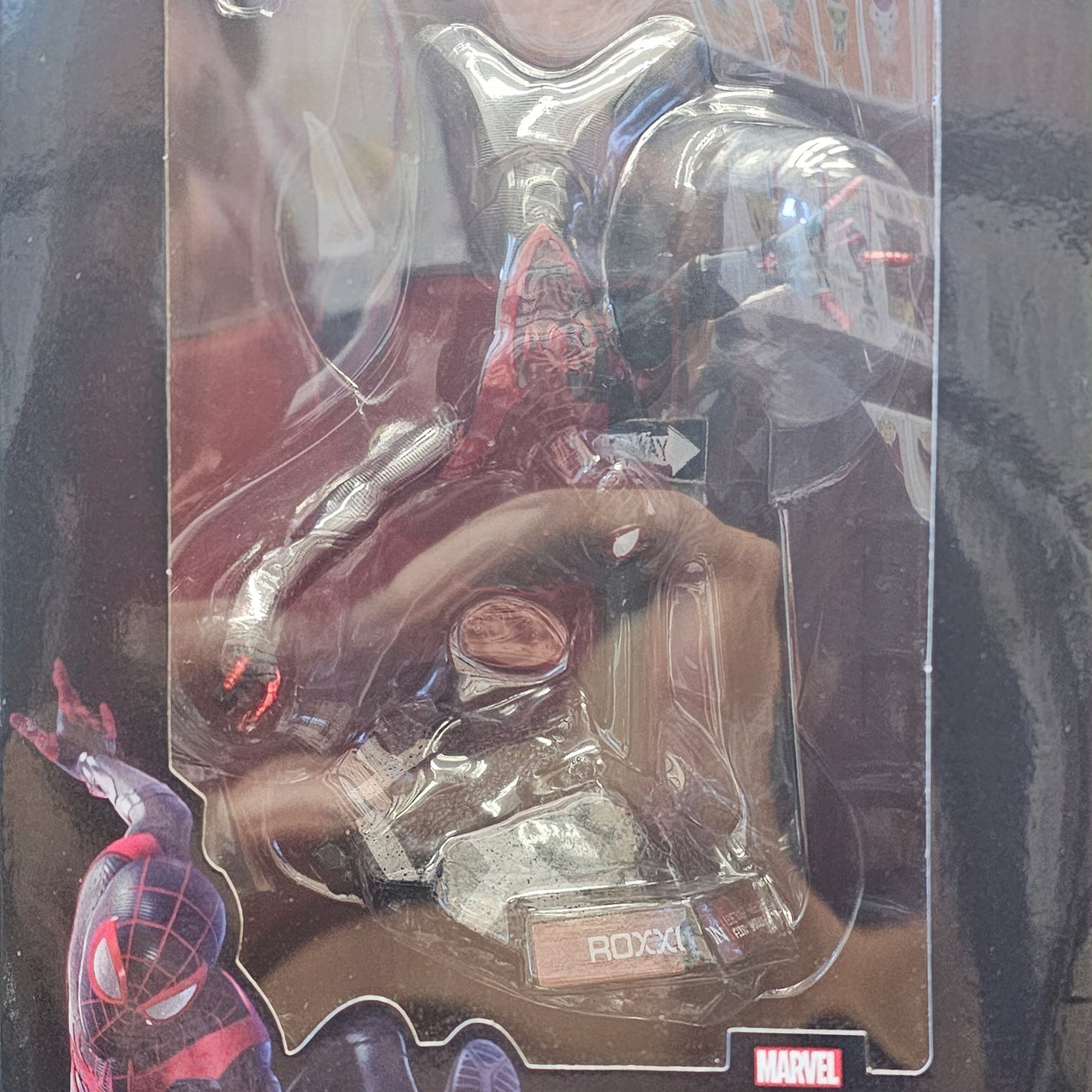 Marvel Gamerverse Spider-man Miles Morales 1:10 Diorama