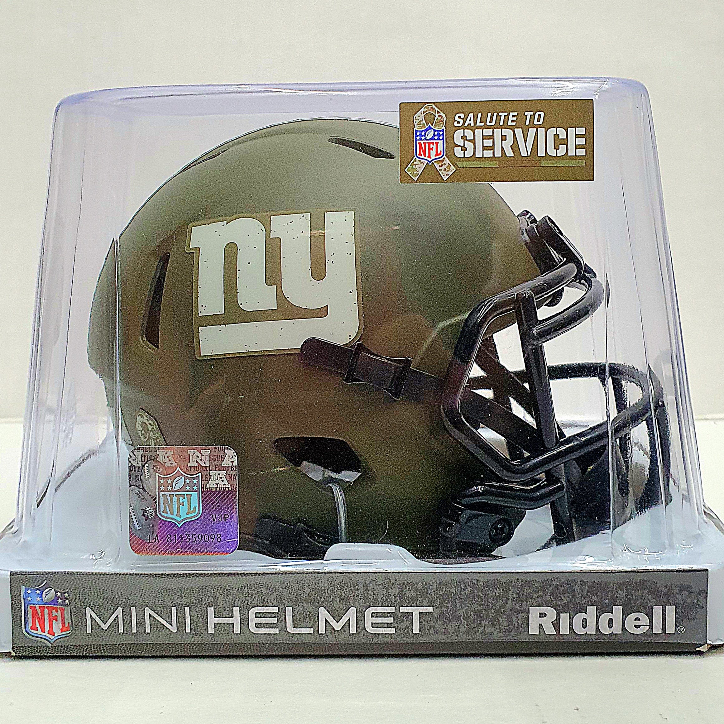 Riddell NFL Salute To Service NY Giants Mini Helmet (2022)