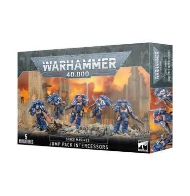 Warhammer 40,000 Space Marines Jump Pack Intercessors Model Kit