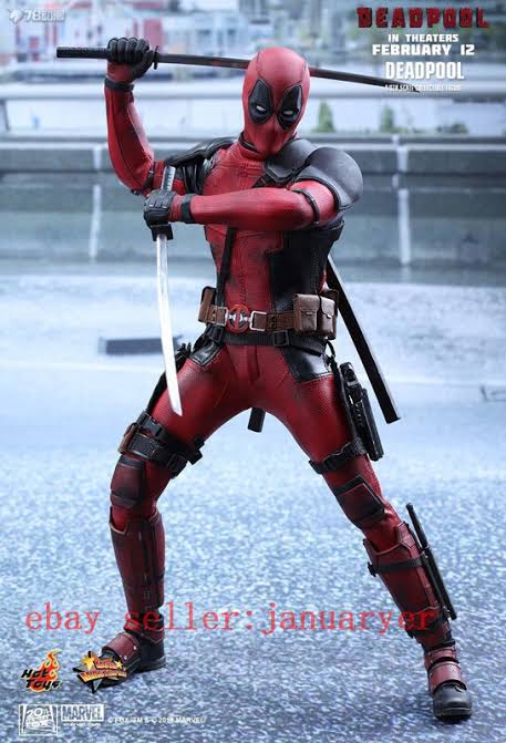 Hot Toys Movie Masterpiece Marvel Deadpool MMS347 1/6th Scale Action Figure