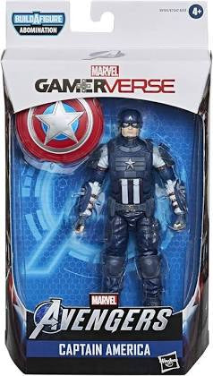 Hasbro Marvel Legends Gamer Verse Avengers Captain America