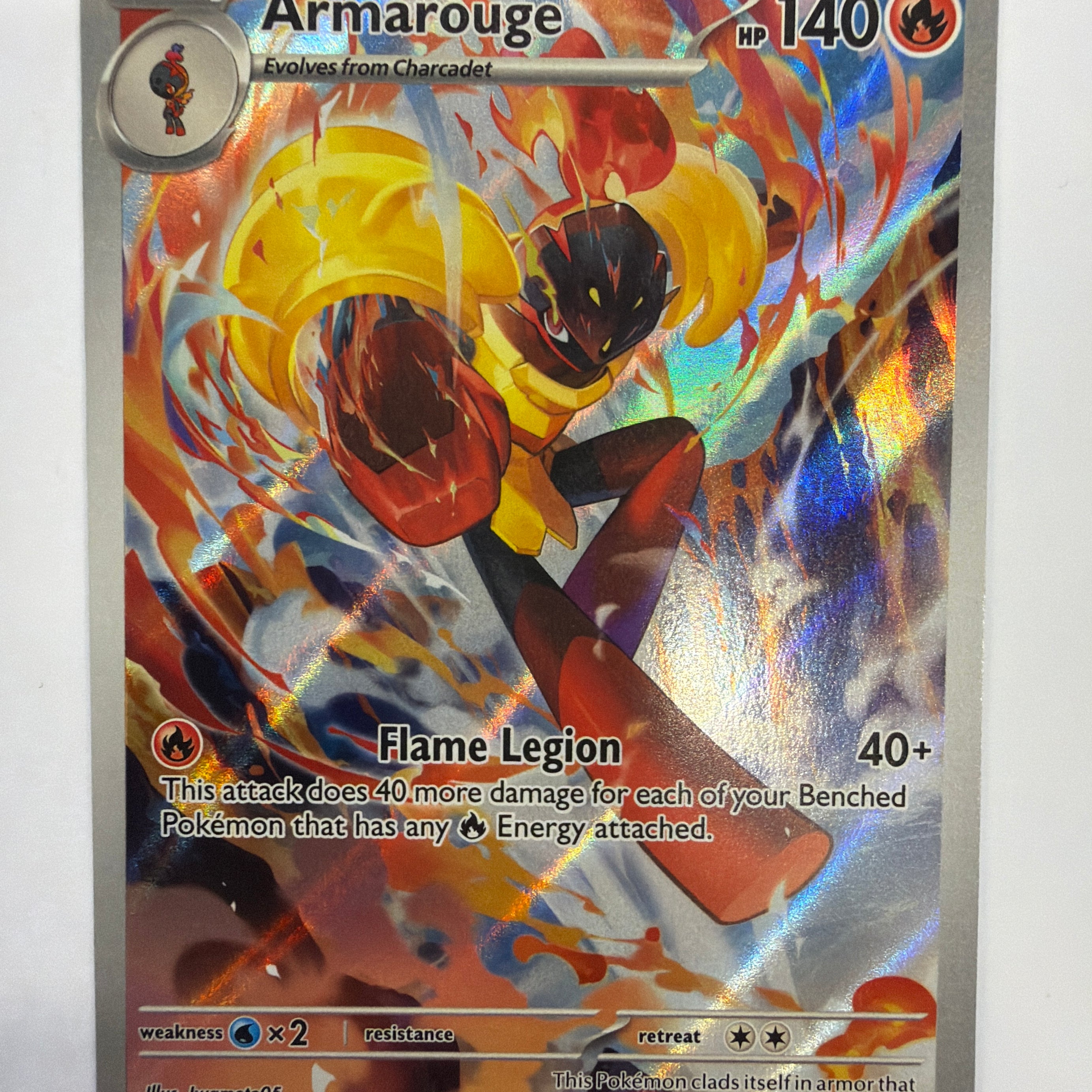 Pokémon TCG - Pitch Black Armarouge 086/084 NM