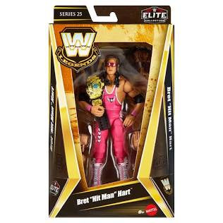 WWE Mattel Legends Series 26 Bret Hit Man Hart Action Figure