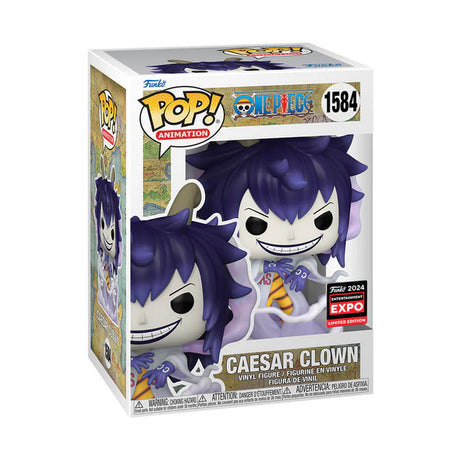 Funko Pop! Animation One Piece Caesar Clown Funko 2024 Entertainment Expo Limited Edition #1584