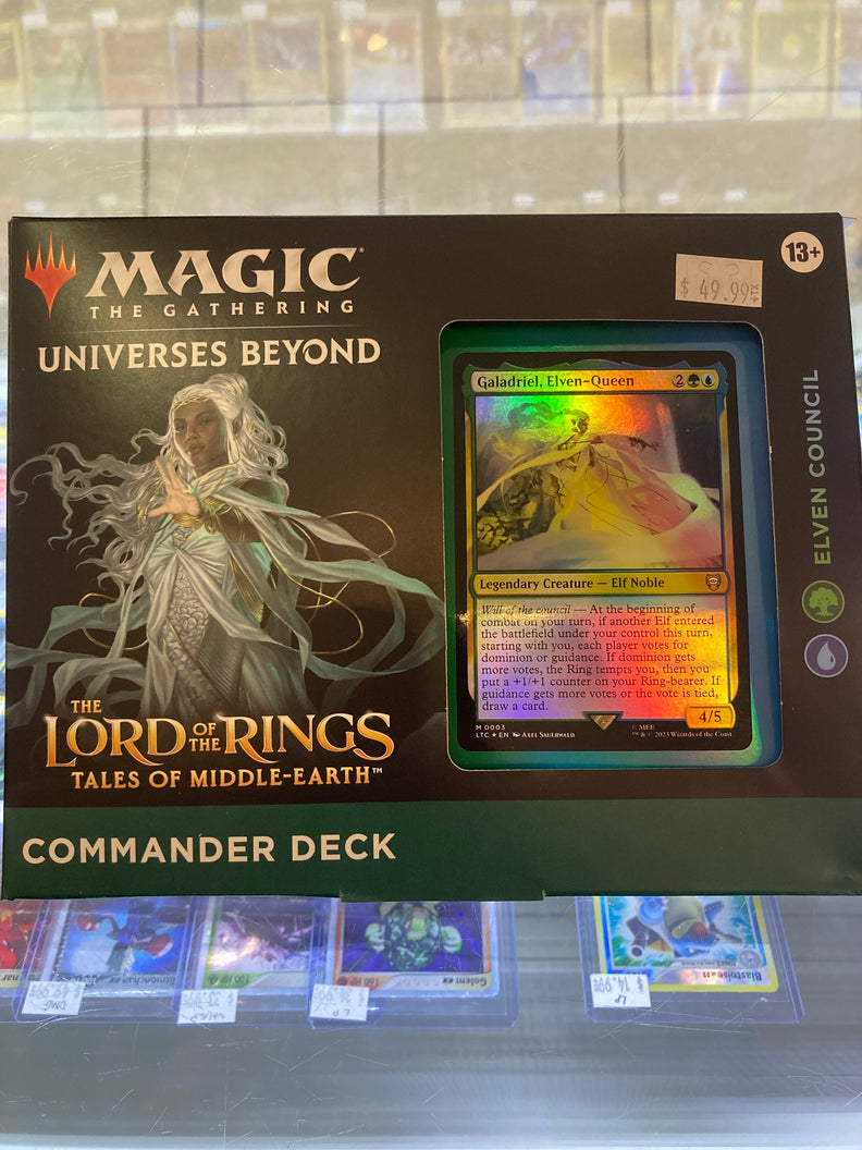 mtg elven council commander deck Elven Council) MTG TCG The Lord of the Rings Tales of Middle Earth Co – True Believers Gaming and Collectibles