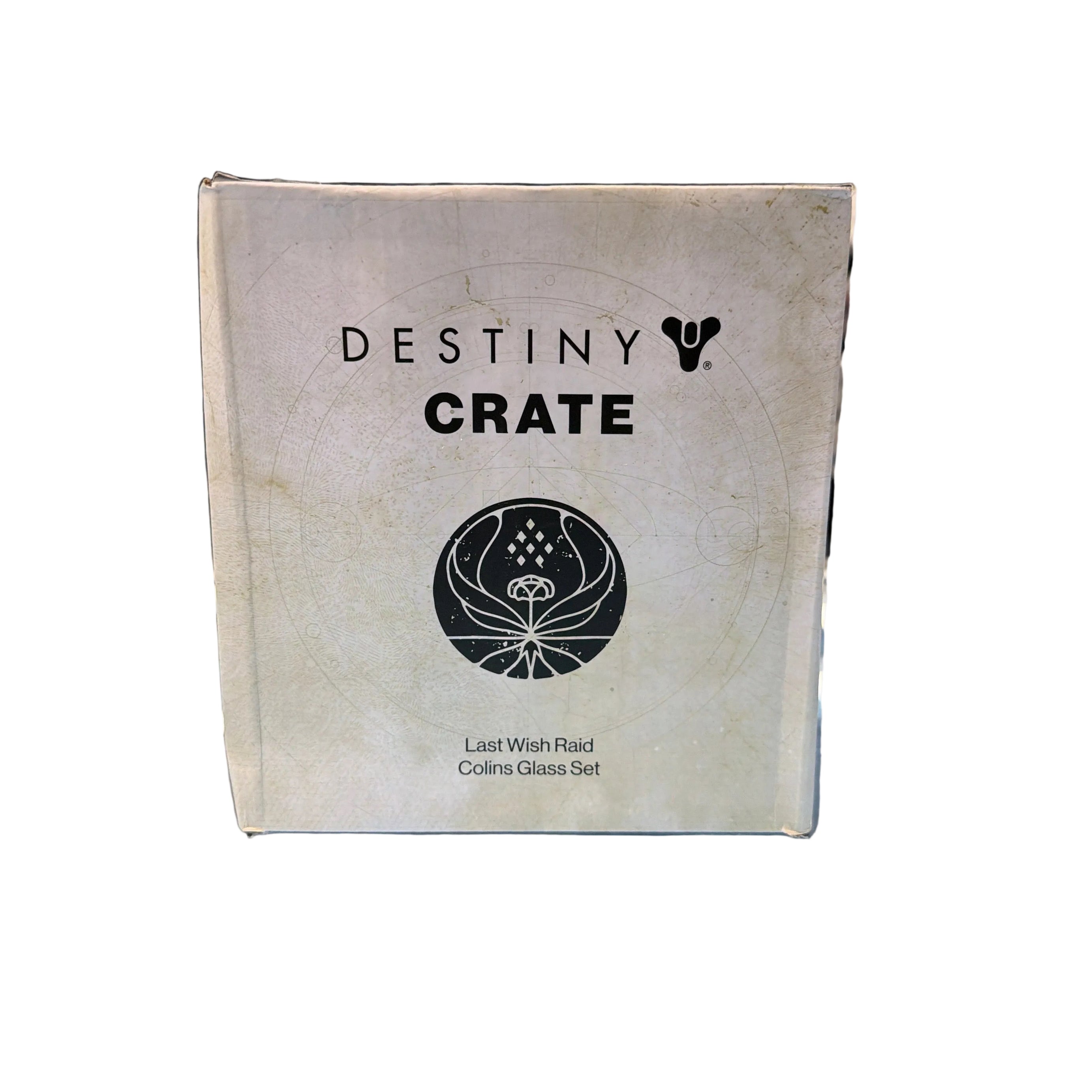 Lootcrate Destiny Last Wish Raid Colins Glass Set