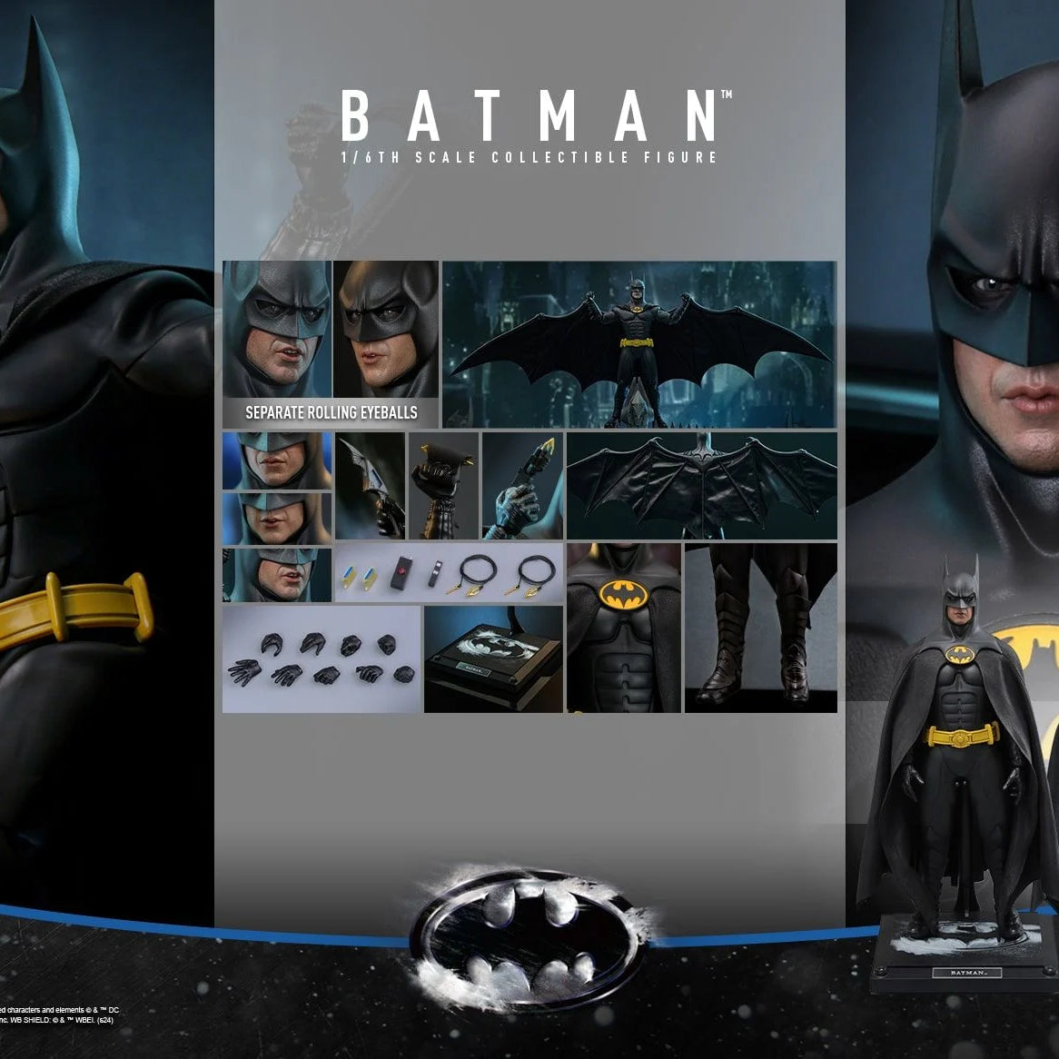 Hot Toys Movie Masterpiece DC Batman Returns Batman MMS769 1/6th Scale Collectible Action Figure