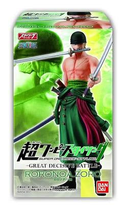 Bandai Super One Piece Styling Great Decisive Battle Roronoa Zoro Figure