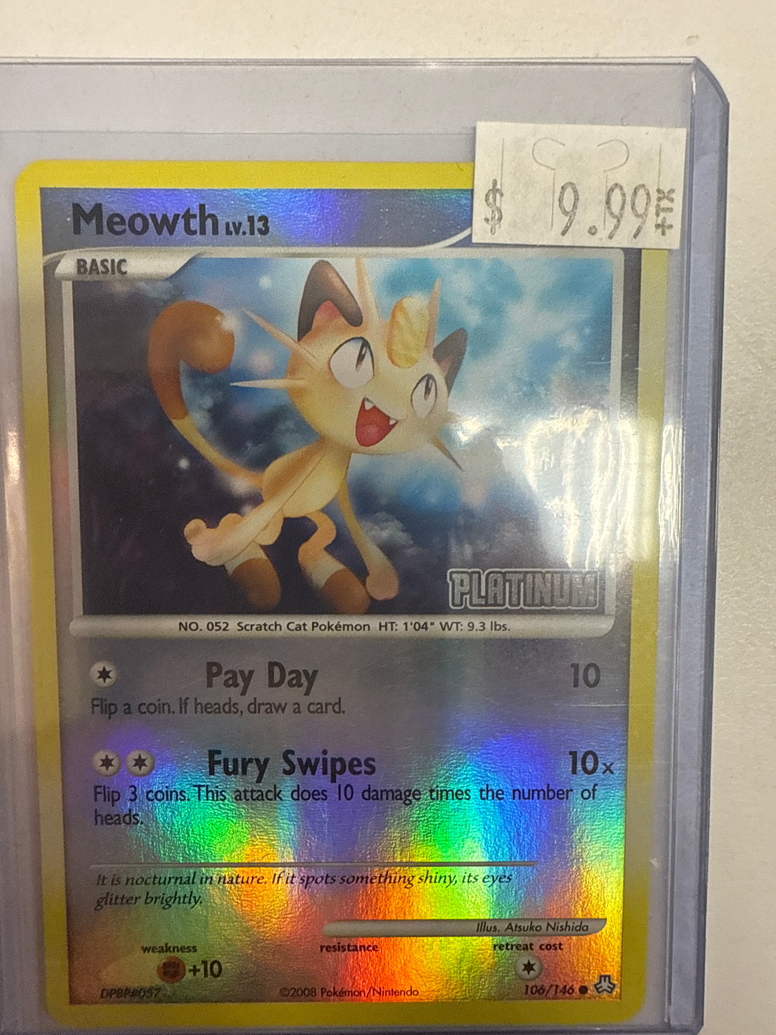 Pokemon TCG Meowth LV.13 106-146 Legends Awakened NM – True Believers  Gaming and Collectibles
