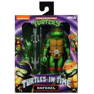 Neca Reel Toys Teenage Mutant Ninja Turtles Turtles in Time Raphael Action Figure