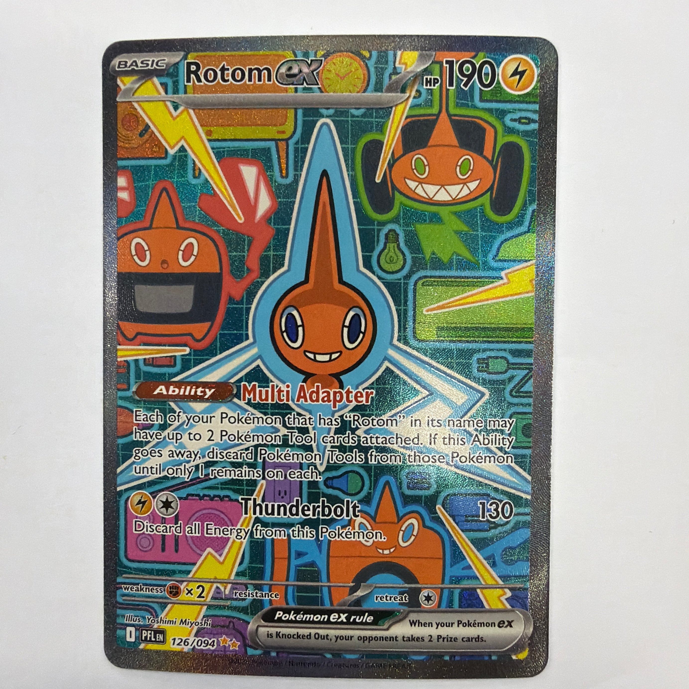 Pokémon TCG - Phantasmal Flame Rotom ex 126/094 NM
