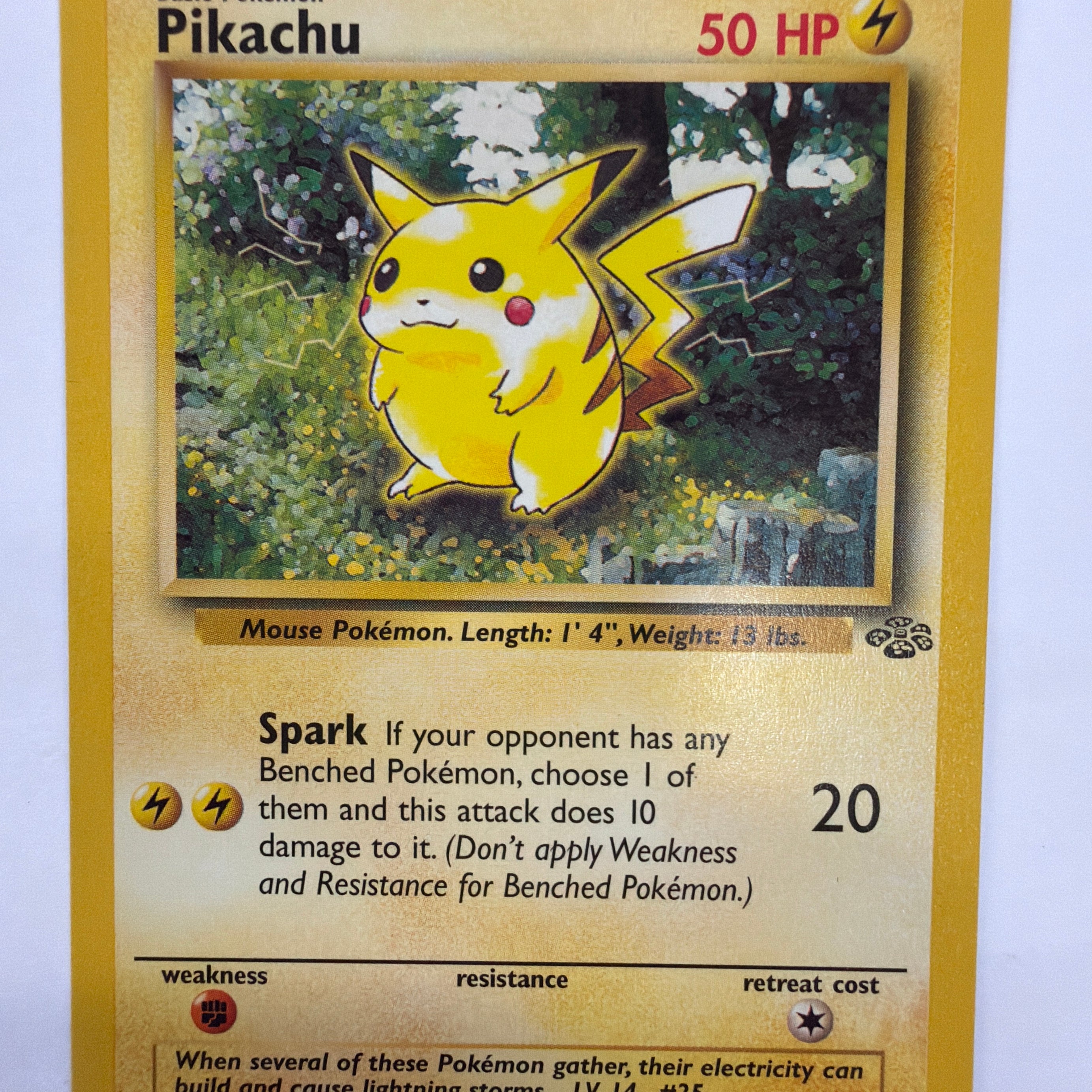 Pokémon TCG - Jungle Unlimited Pikachu 60/62 Non-Holo NM