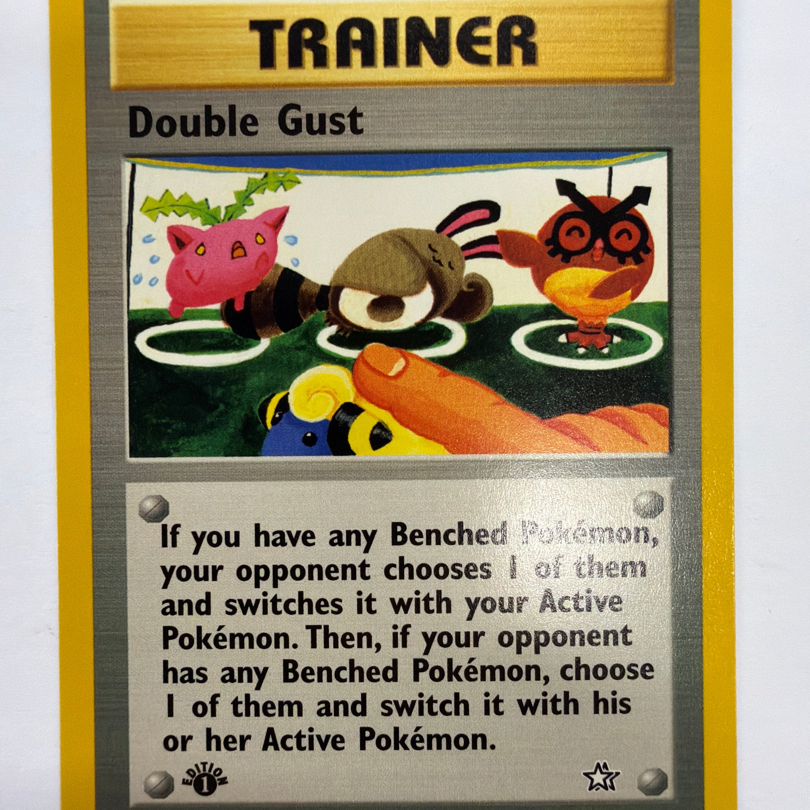 Pokémon TCG - Neo Genesis 1st Edition Double Gust 100/111 Non-Holo NM