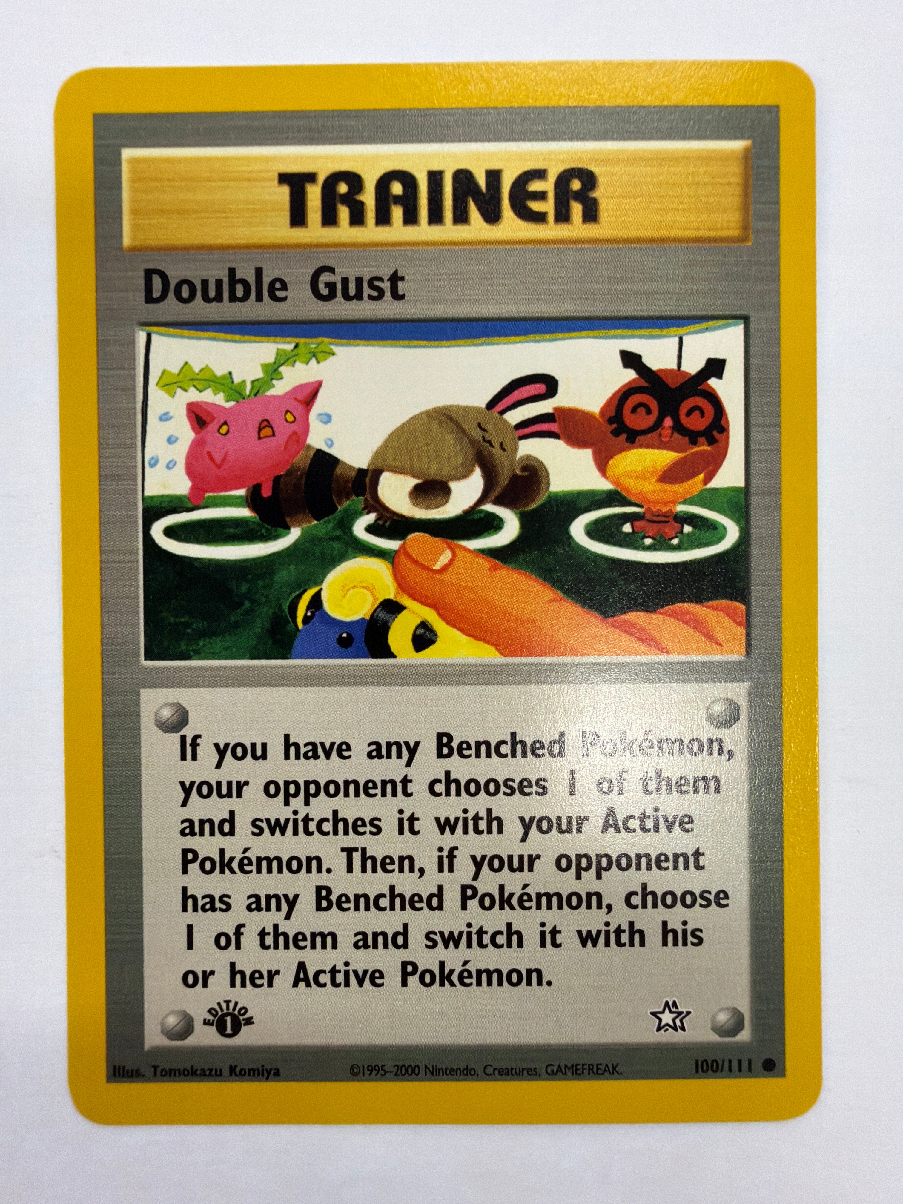 Pokémon TCG - Neo Genesis 1st Edition Double Gust 100/111 Non-Holo NM