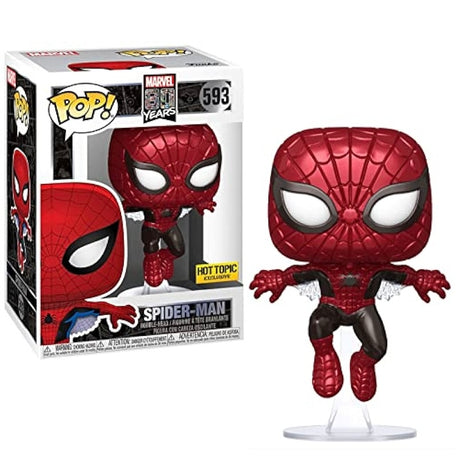 Funko Pop! Marvel 80 Years Spider-Man #593 Hot Topic Exclusive