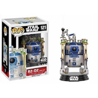 Funko Pop! Star Wars R2-D2 (Jabbas Skiff) Star Wars Smugglers Bounty Exclusive #121