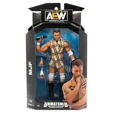 AEW Jazwares Unmatched Collection Series 4 MJF Action Figure