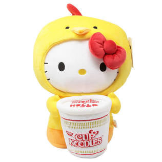 Kidrobot Cup of Noodles x Hello Kitty Chick Costume Plush
