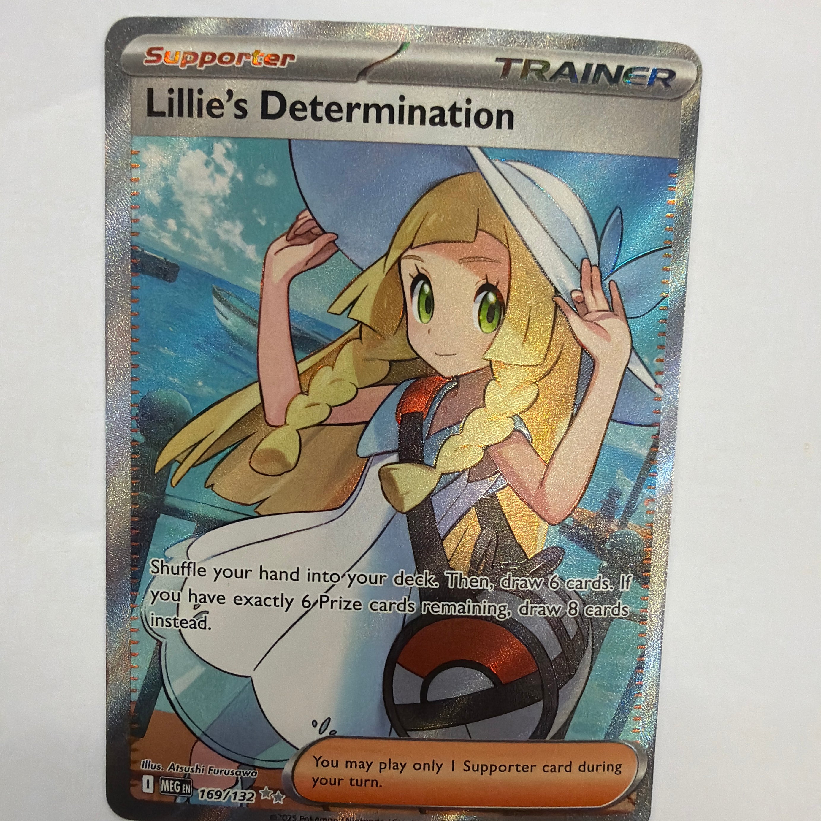 Pokémon TCG - Mega Evolution Lillie's Determination 169/132 NM