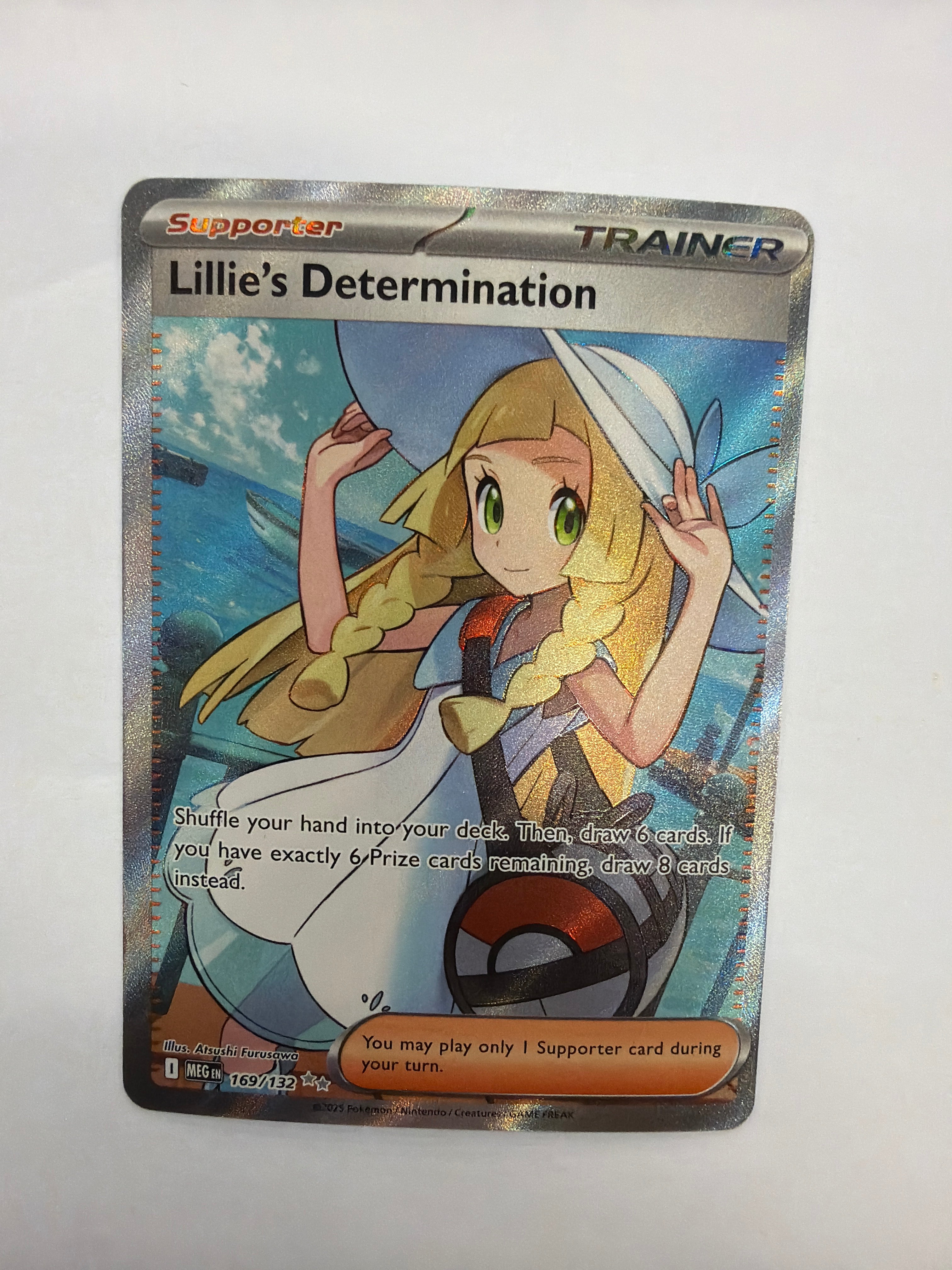 Pokémon TCG - Mega Evolution Lillie's Determination 169/132 NM