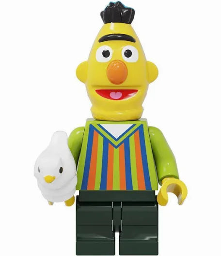 Sesame Street Bert #1 Mini Block Figure
