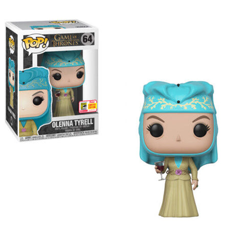 Funko Pop! Television Game Of Thrones Olenna Tyrell #637 SDCC 2018 Official Sticker Exclusive
