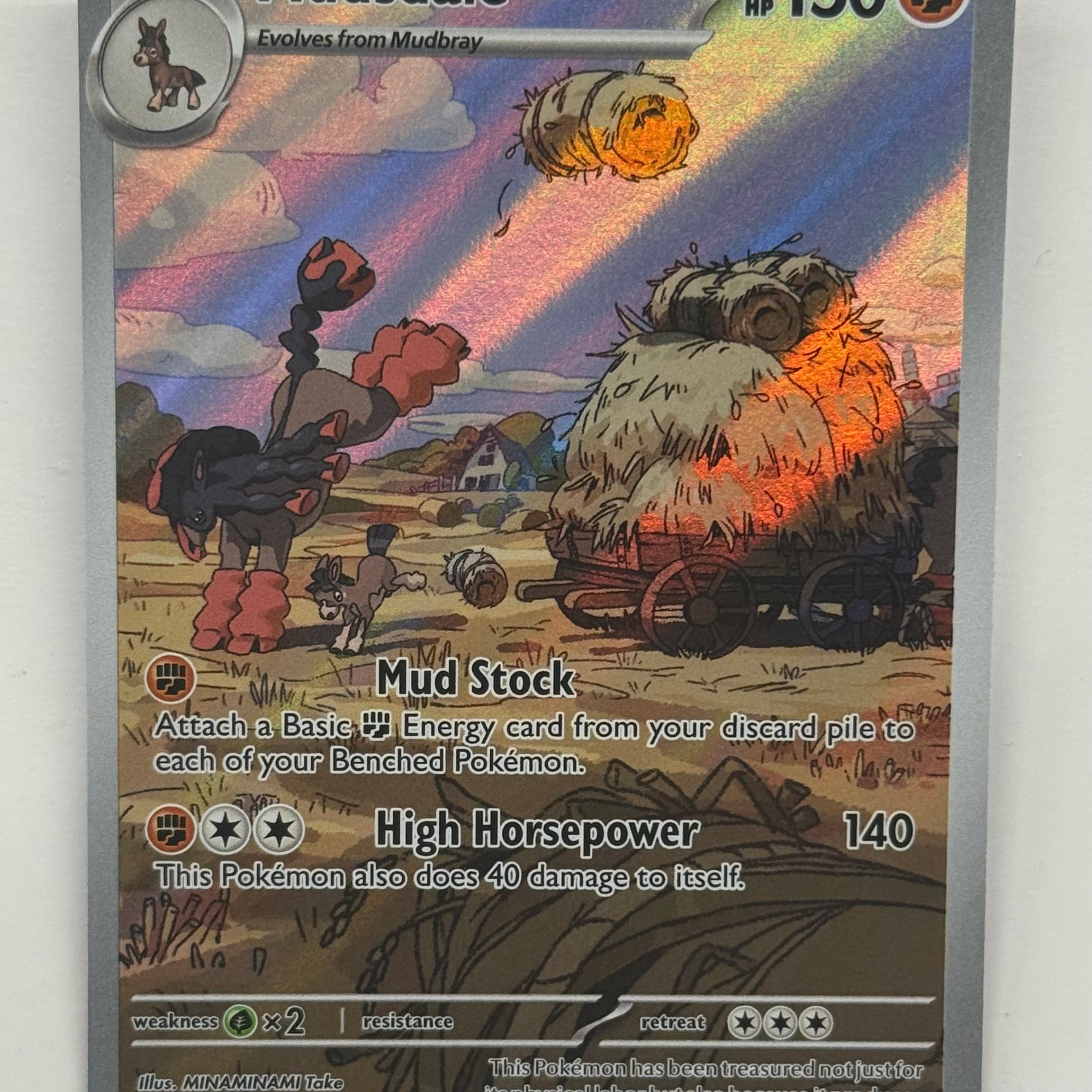 Pokémon TCG - Temporal Forces Mudsdale 175/162 NM