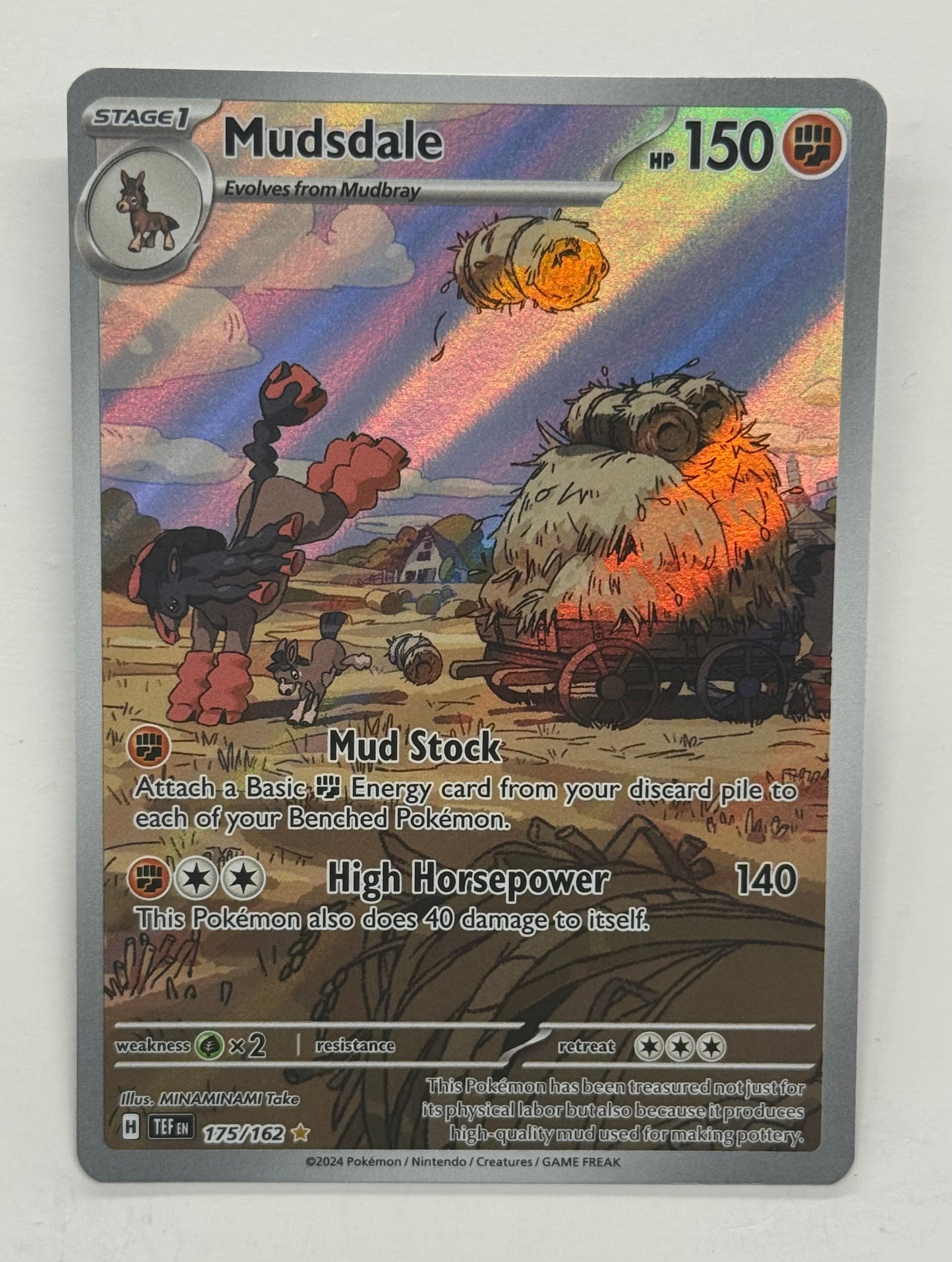 Pokémon TCG - Temporal Forces Mudsdale 175/162 NM
