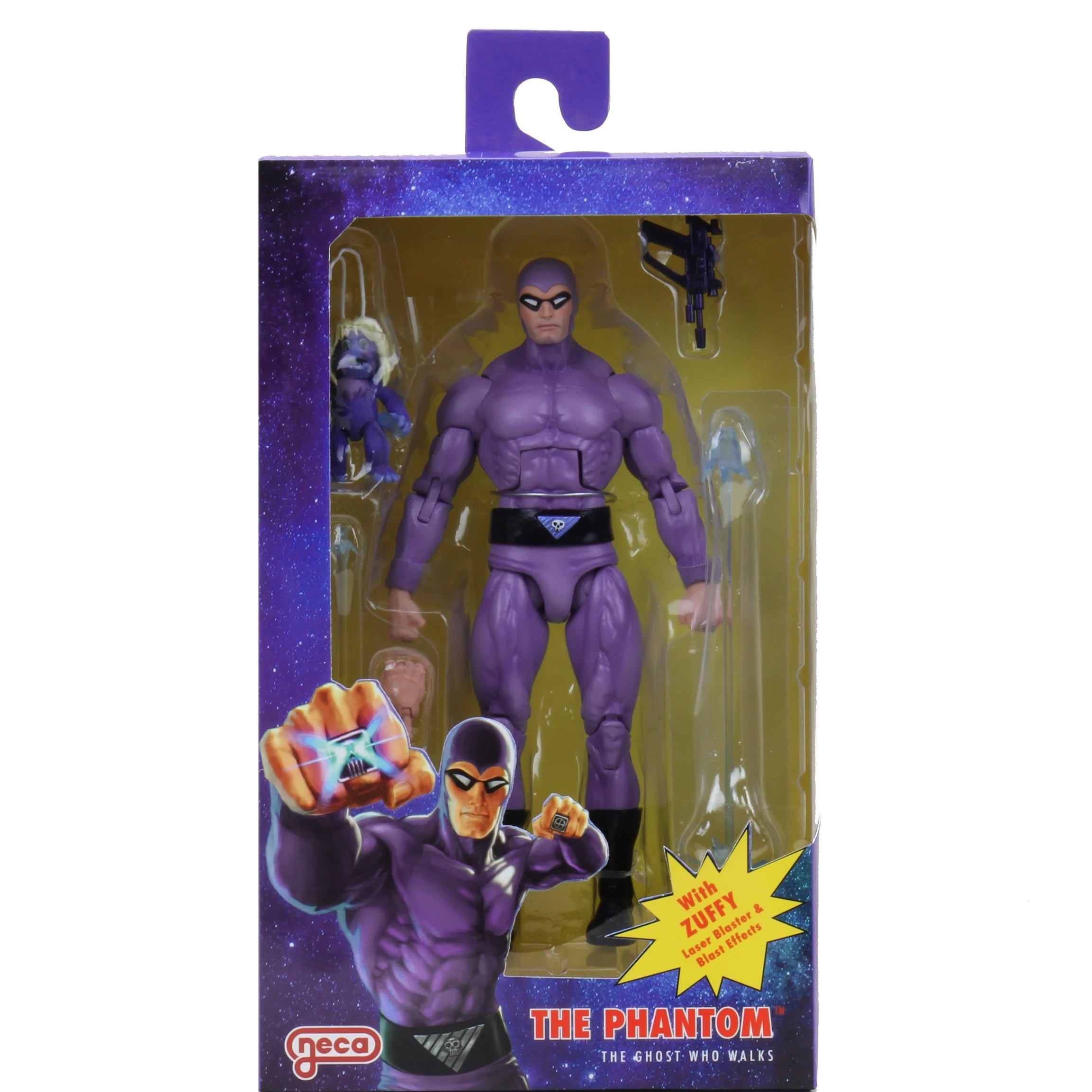 NECA Defenders of the Earth, The Phantom The Ghost Who Walks Action Figure
