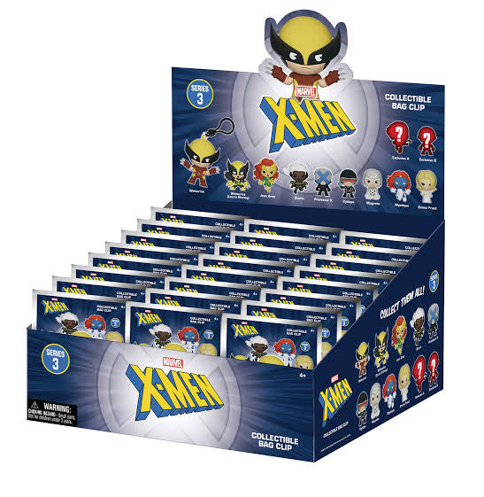 Monogram Marvel X-Men Collectible Bag Clip Series 3 Blind Bag