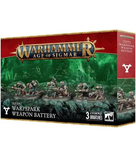 Warhammer Age of Sigmar Skaven Warpspark Weapon Battery Model Kit
