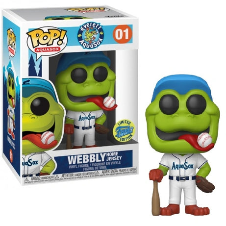 Funko Pop! Aquasox Everett Aquasox Webbly Home Jersey #01 Funko Field Limited Edition
